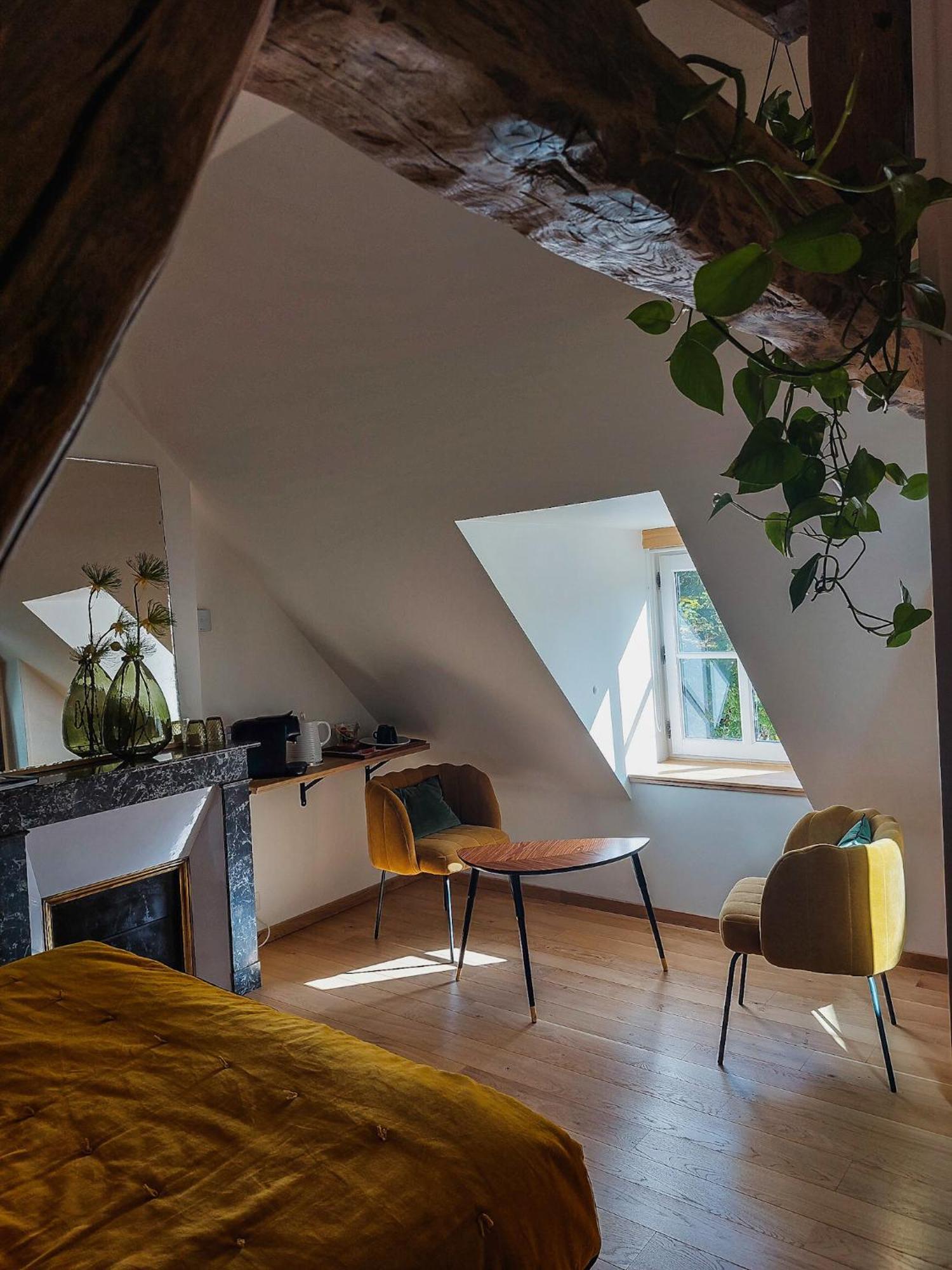 Bed and Breakfast Domaine Du Val Sauvage Ланже Номер фото