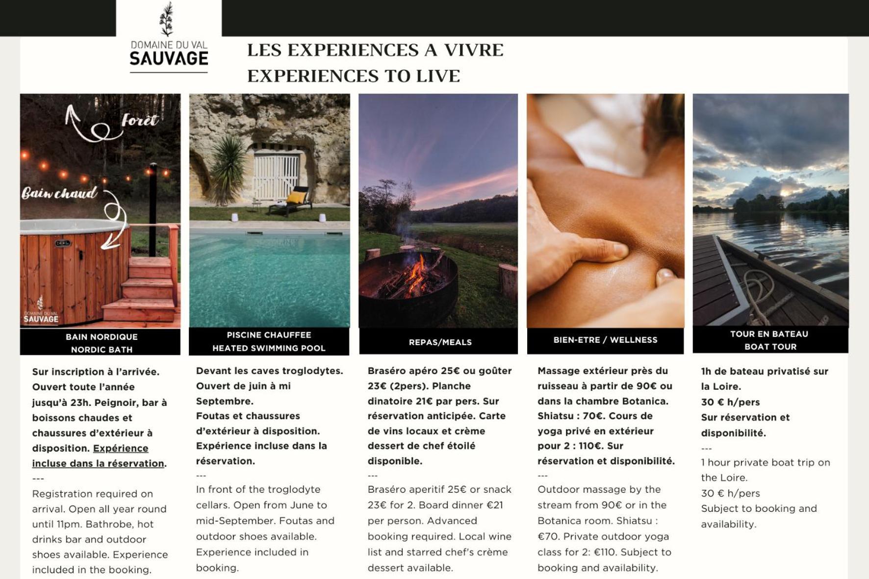 Bed and Breakfast Domaine Du Val Sauvage Ланже Экстерьер фото