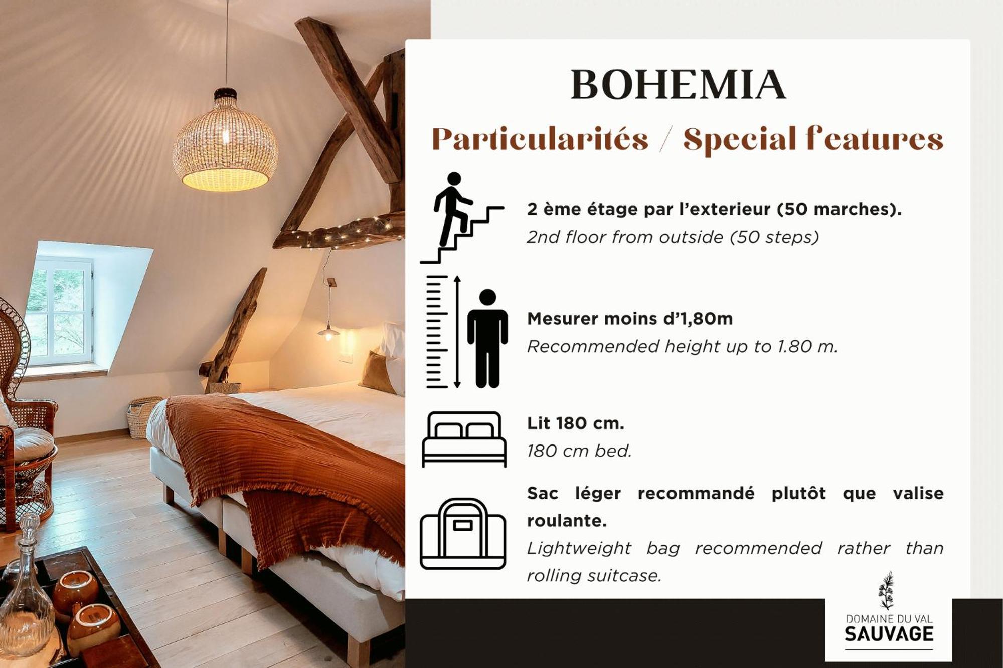 Bed and Breakfast Domaine Du Val Sauvage Ланже Номер фото